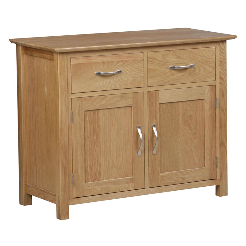 Modern Oak 2 Door 2 Drawer Sideboard