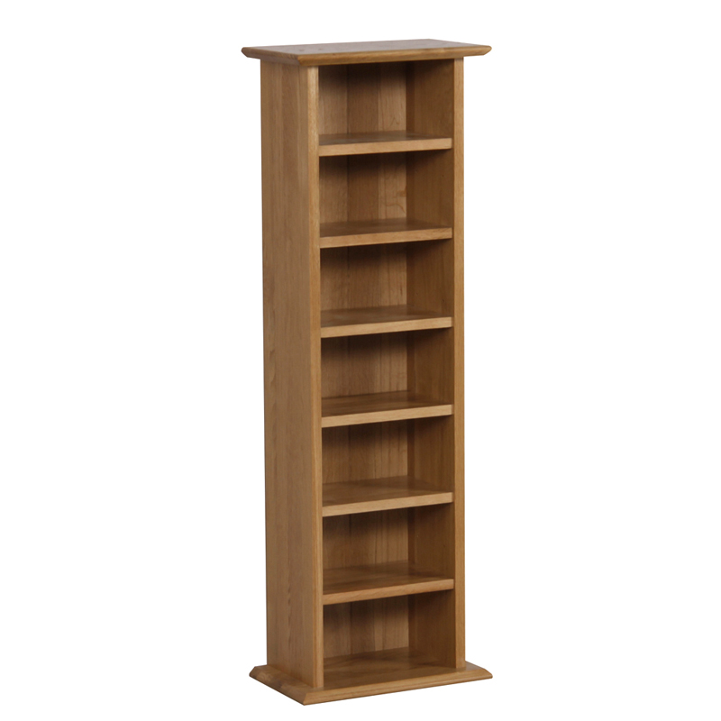 Modern Oak CD Cabinet