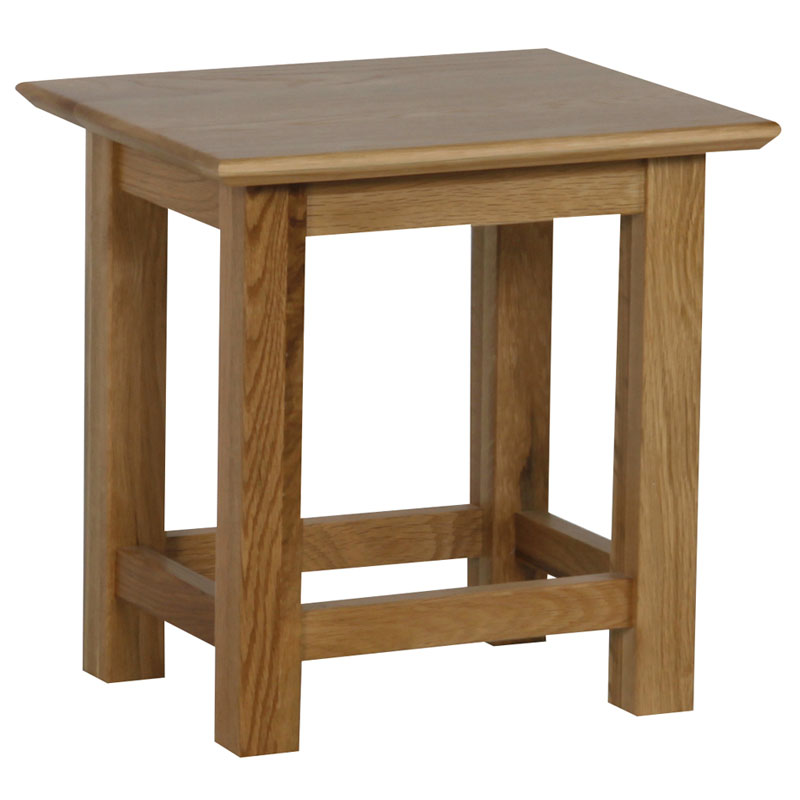 Modern Oak Side Table