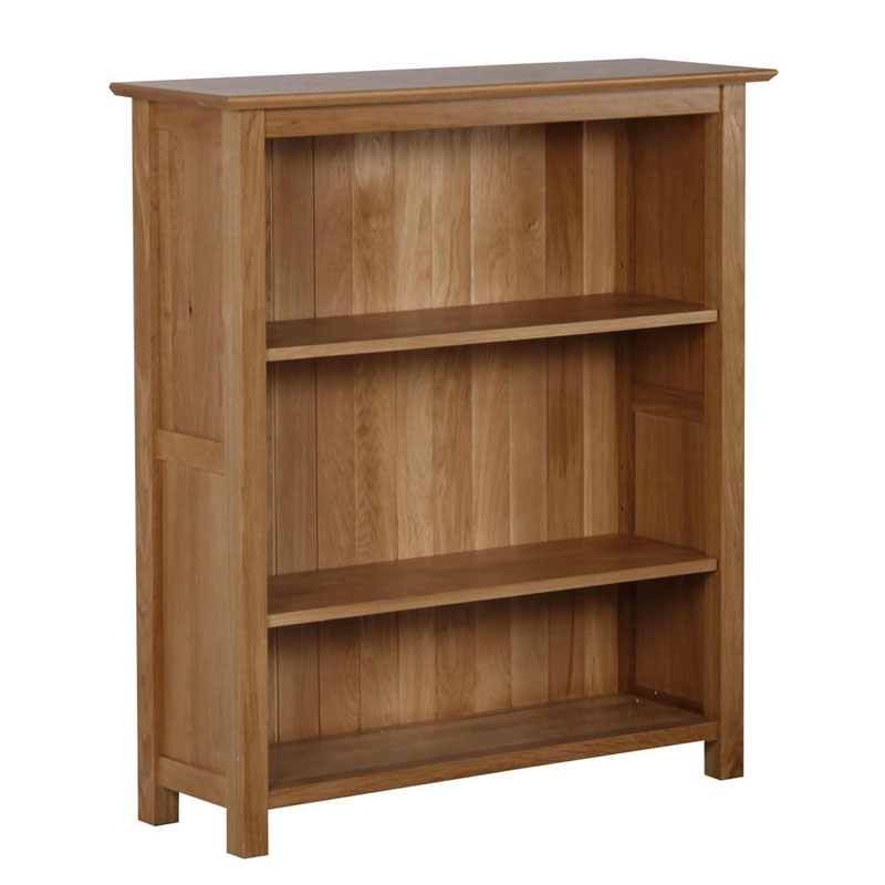 Modern Oak Small Bookshelf